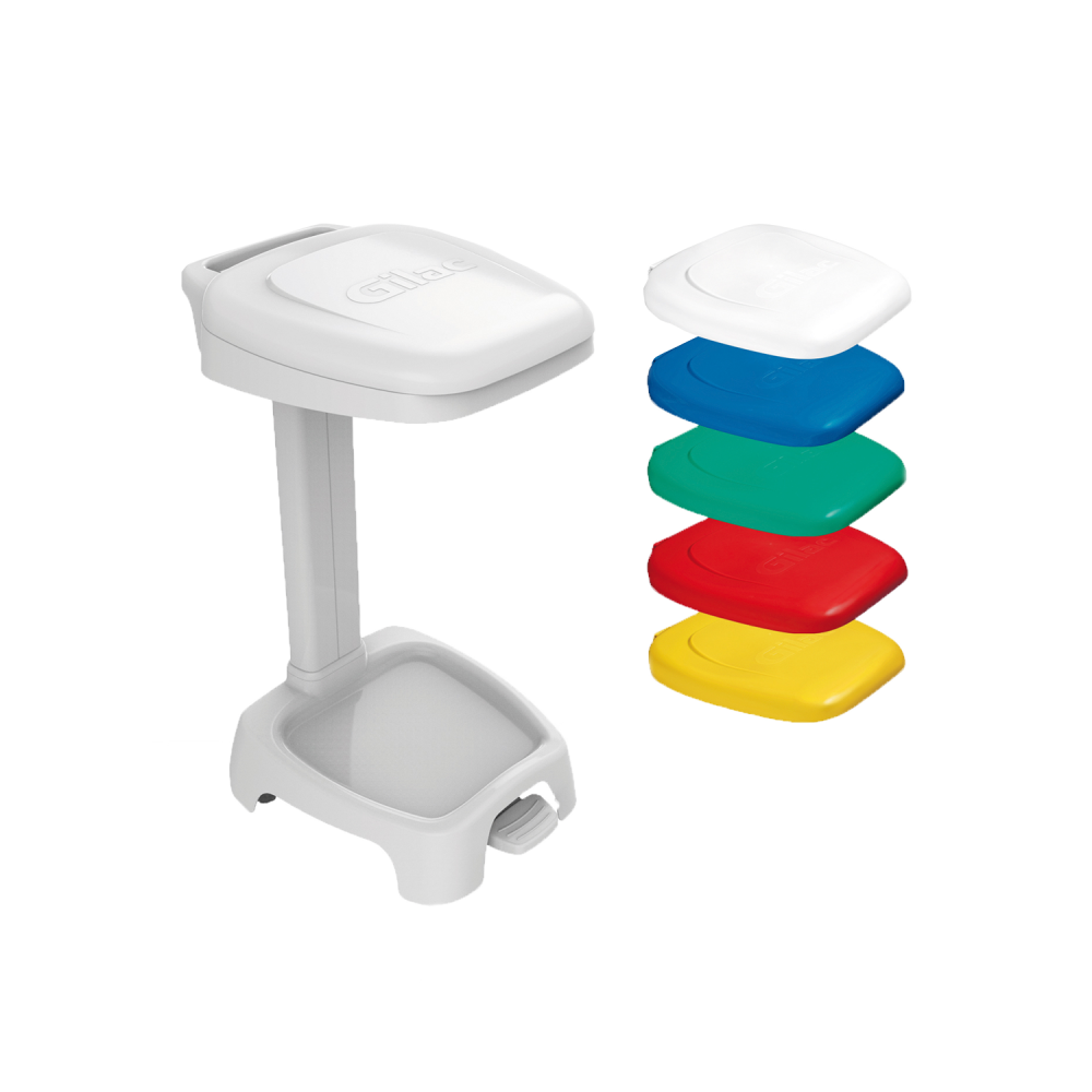Support sac 120L avec 5 couleurs de couvercle adaptées Gilac-mondialchr.com