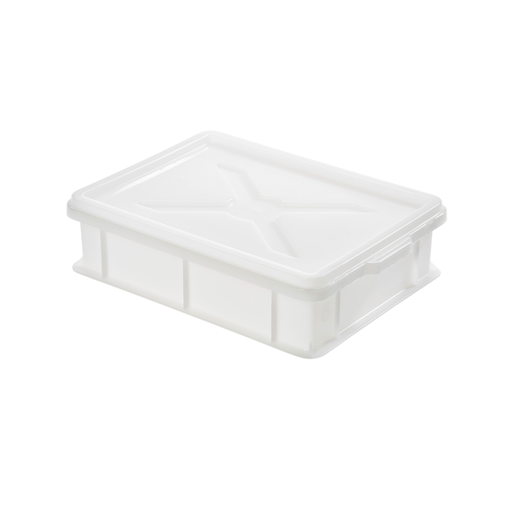 Demi bac à pâtons 400 x 300 x 100 mm 9L blanc Gilac-mondialchr.com