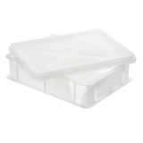 Demi bac à pâtons 400 x 300 x 100 mm 9L blanc Gilac-mondialchr.com