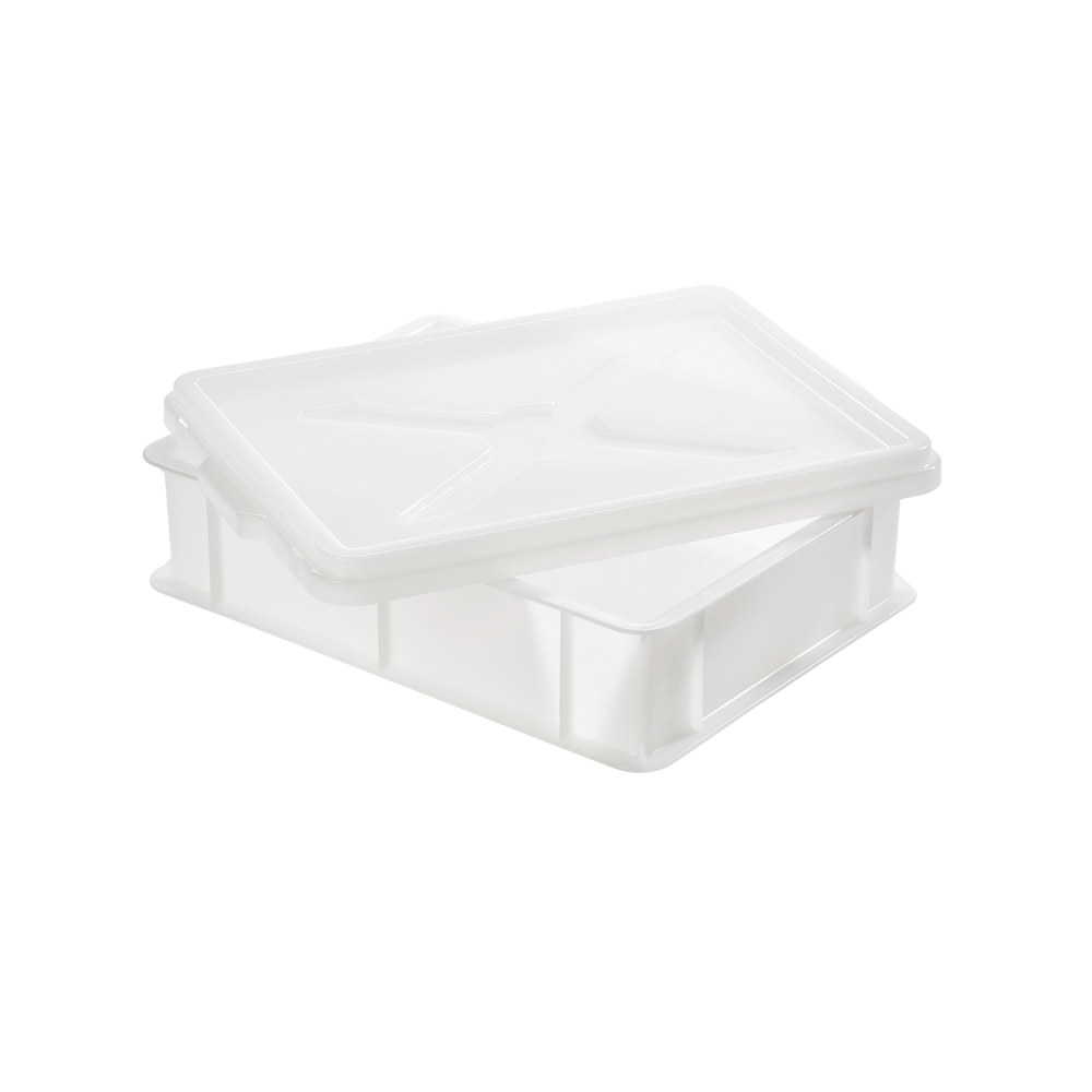 Demi bac à pâtons 400 x 300 x 100 mm 9L blanc Gilac-mondialchr.com