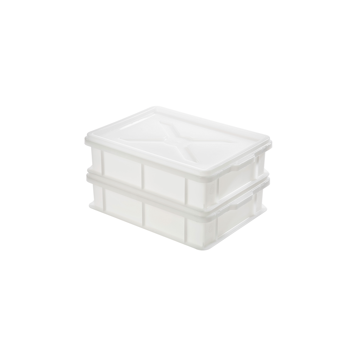 Demi bac à pâtons 400 x 300 x 100 mm 9L blanc Gilac-mondialchr.com