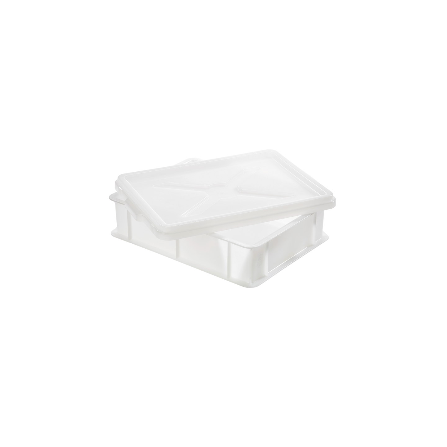 Couvercle pour demi bac à pâtons 400x300x30mm blanc Gilac-mondialchr.com