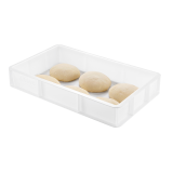 Bac à pâtons 530x325x90mm GN1/1 blanc Gilac-mondialchr.com