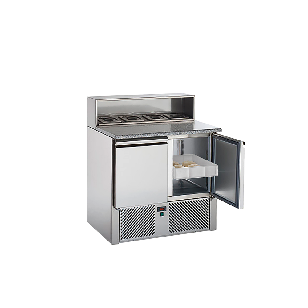 Bac à pâtons 530x325x90mm GN1/1 blanc Gilac-mondialchr.com