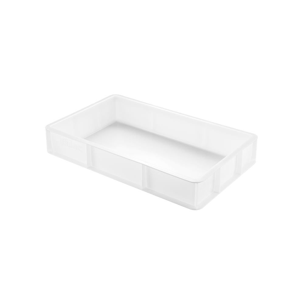 Bac à pâtons 530x325x90mm GN1/1 blanc Gilac-mondialchr.com