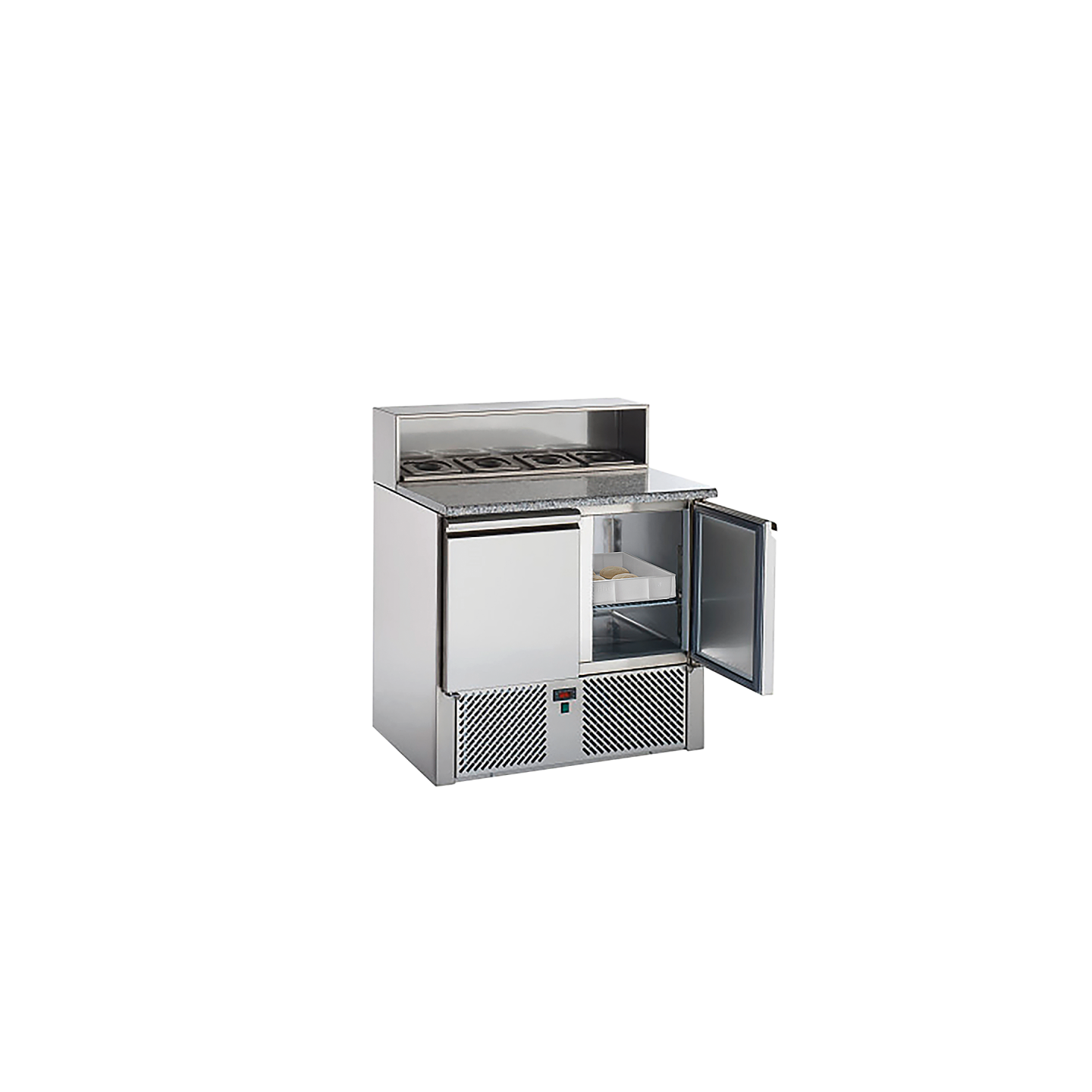 Bac à pâtons 530x325x90mm GN1/1 blanc Gilac-mondialchr.com