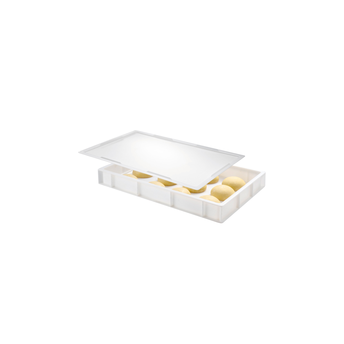 Bac à pâtons 600x 400x90mm pour pizza 15L Gilac-mondialchr.com