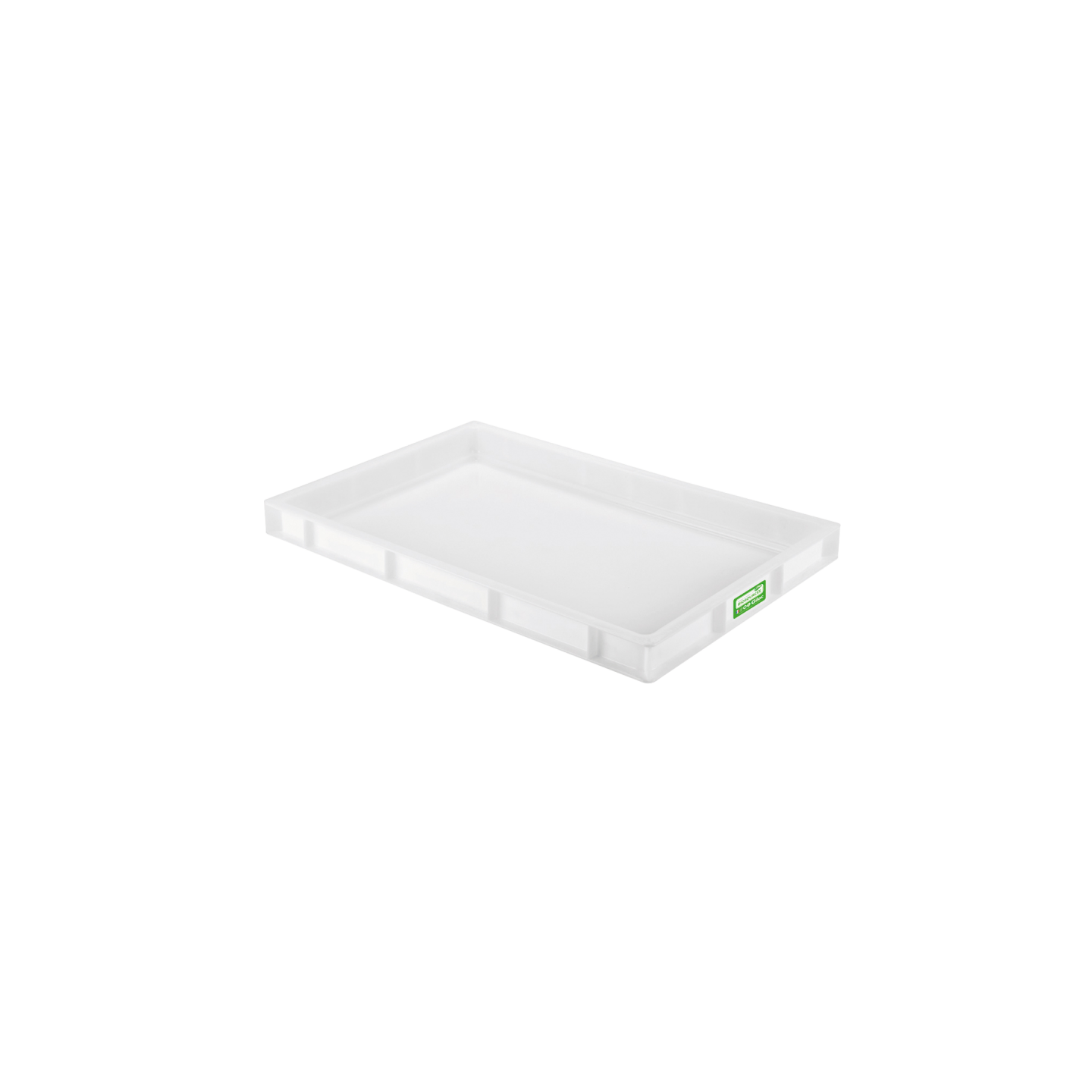 Bac à pâtons biosourcé 600x400x55mm 9L blanc Gilac-mondialchr.com