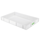 Bac à pâtons biosourcé 600x400x80mm 14L blanc Gilac-mondialchr.com