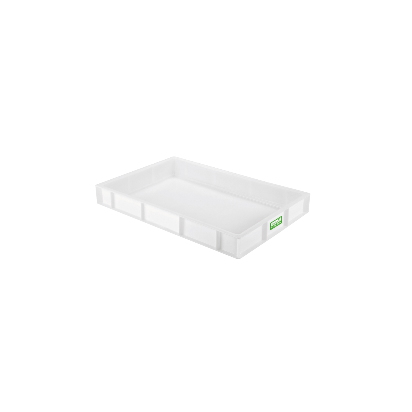 Bac à pâtons biosourcé 600x400x80mm 14L blanc Gilac-mondialchr.com