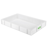 Bac à pâtons biosourcé 600x400x90mm 15L blanc Gilac-mondialchr.com