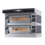 Four à sole série P 2x9 pizzas ø30 Amalfi Moretti Forni-mondialchr.com