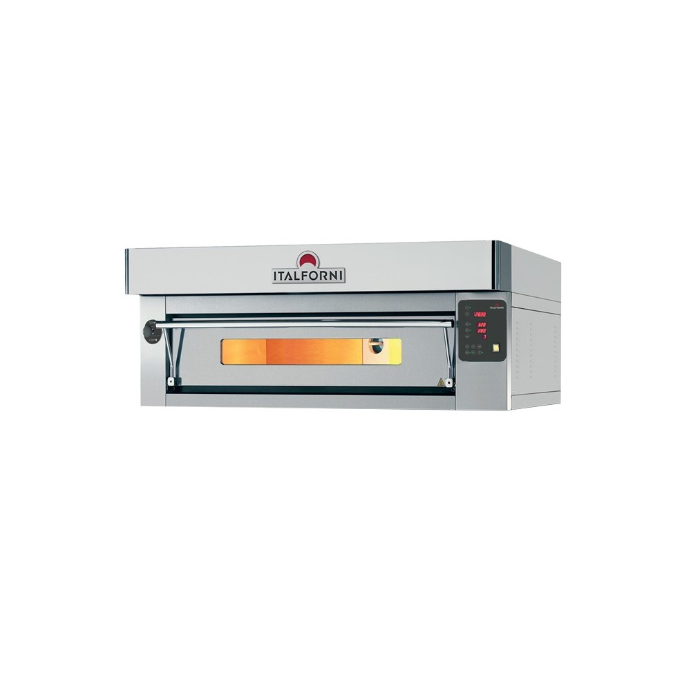 Four à pizza inox 6xØ30 Commandes digitales Italforni Furnotel-mondialchr.com