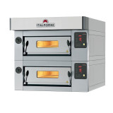 Four à pizza inox 12xØ30 Commandes digitales Italforni Furnotel-mondialchr.com