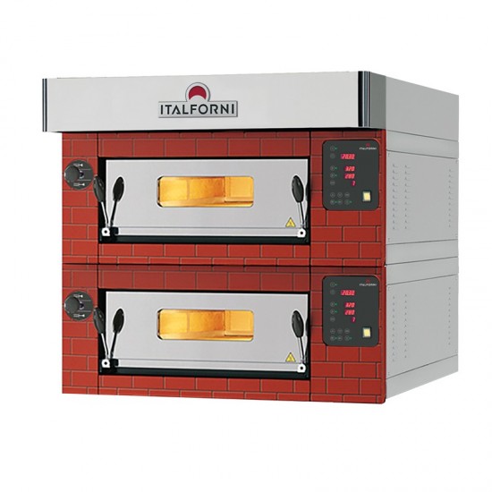 Four à pizza Rustique 12xØ30 Commandes digitales Italforni Furnotel-mondialchr.com