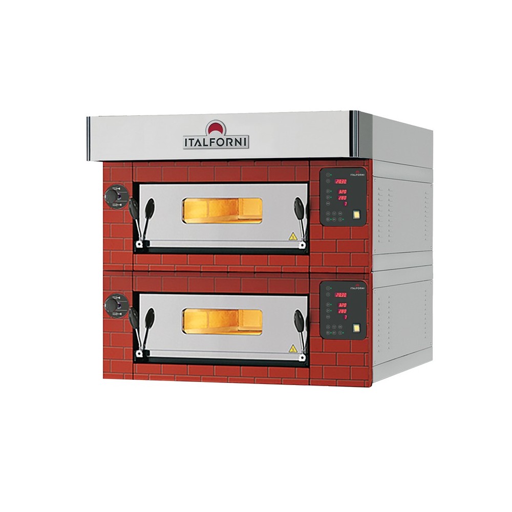 Four à pizza Rustique 12xØ30 Commandes digitales Italforni Furnotel-mondialchr.com