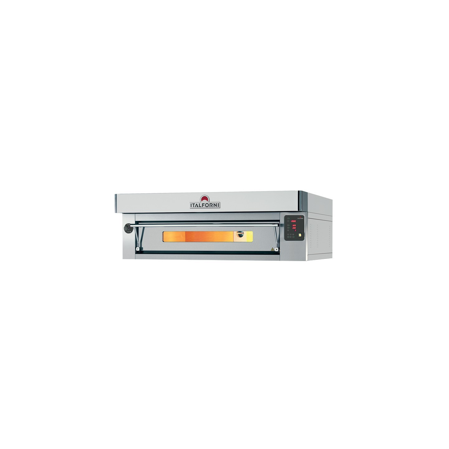 Four à pizza inox digitales 8x30 cm Italforni Furnotel-mondialchr.com