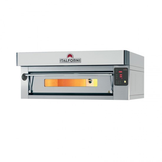 Four à pizza inox digitales 9x30 cm Italforni Furnotel-mondialchr.com