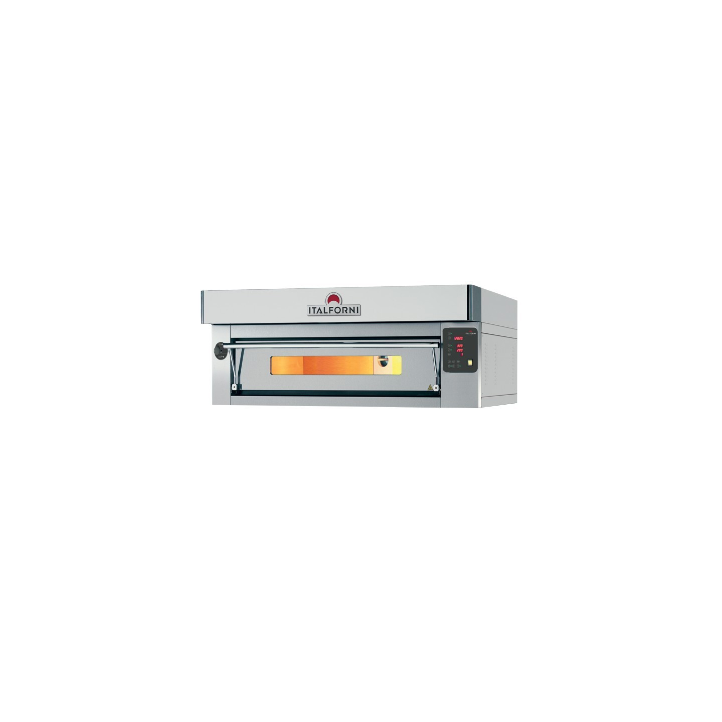 Four à pizza inox digitales 9x30 cm Italforni Furnotel-mondialchr.com