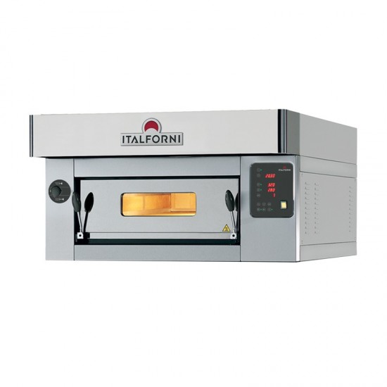Four à pizza inox 8xØ30 Commandes digitales Italforni Furnotel-mondialchr.com