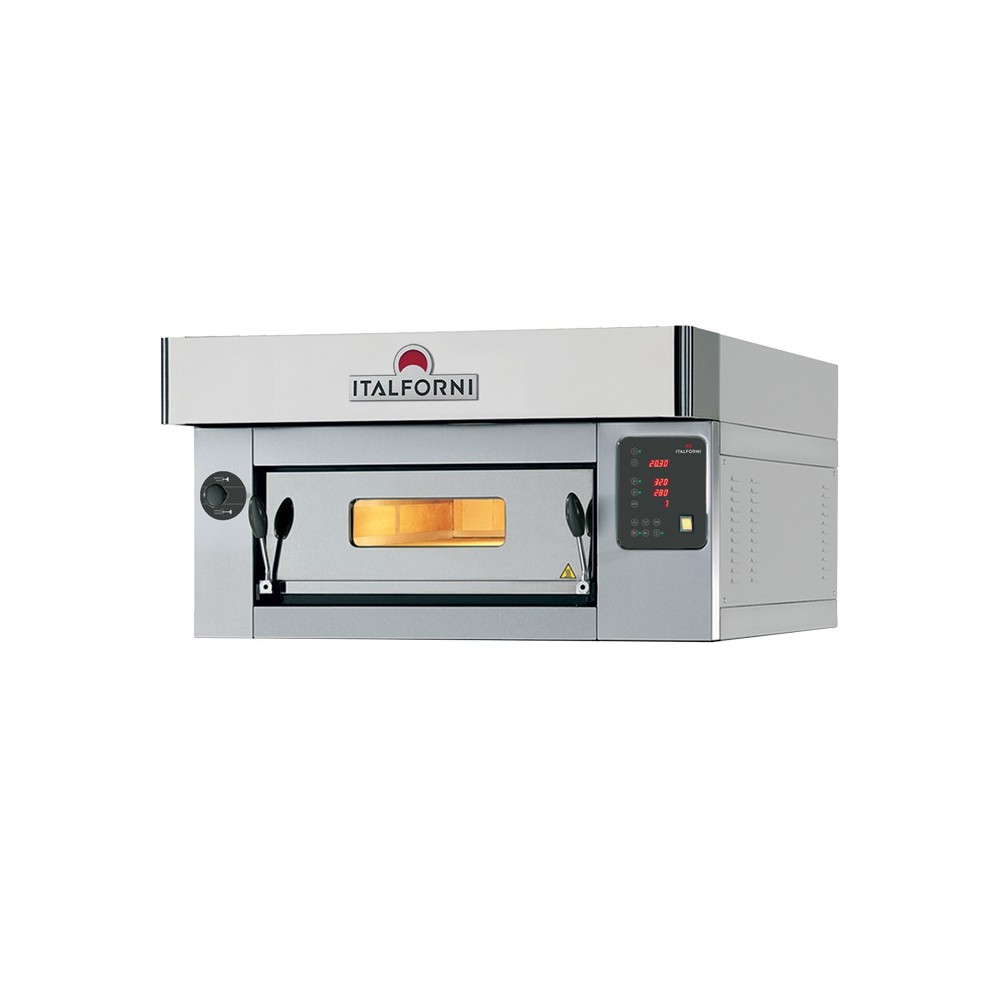 Four à pizza inox 8xØ30 Commandes digitales Italforni Furnotel-mondialchr.com