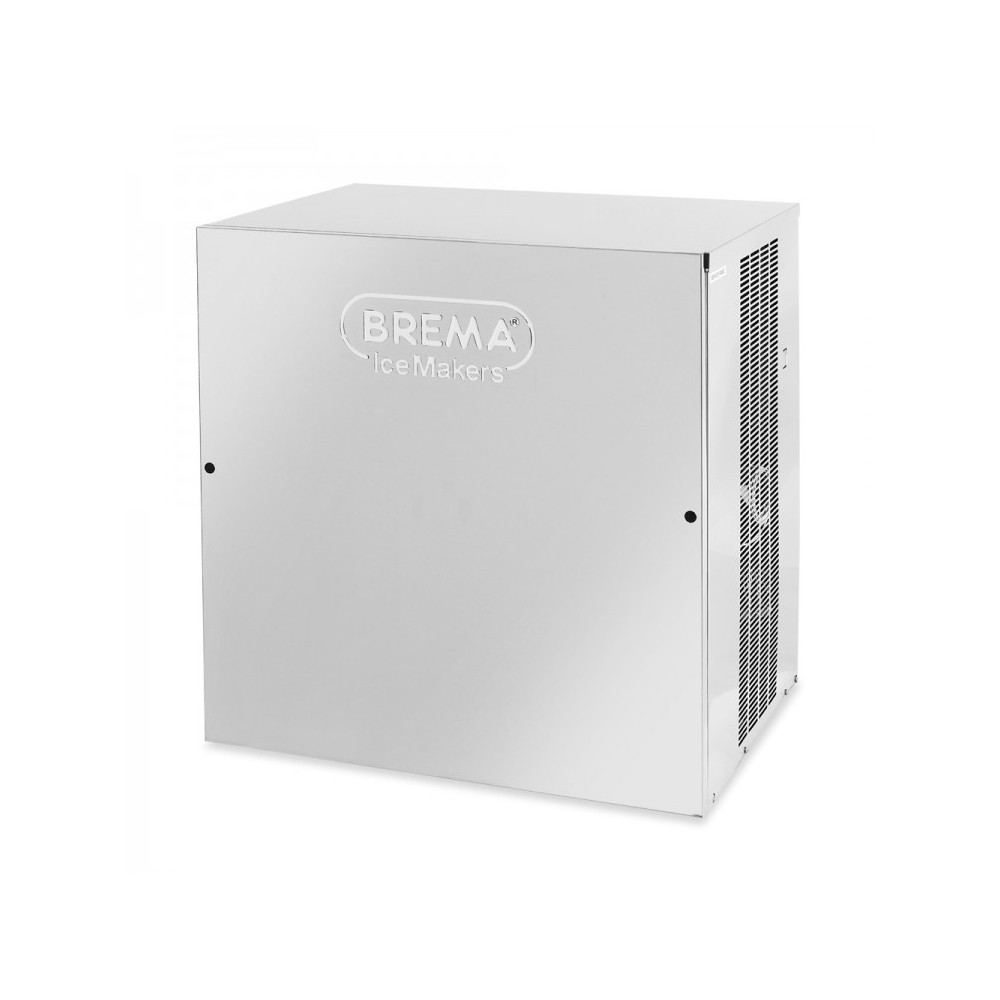 Machine à glaçons cubes 400 kg sur 24h condenseur eau Brema-mondialchr.com