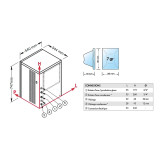 Machine à glaçons cubes 140 kg sur 24h condenseur eau Brema-mondialchr.com