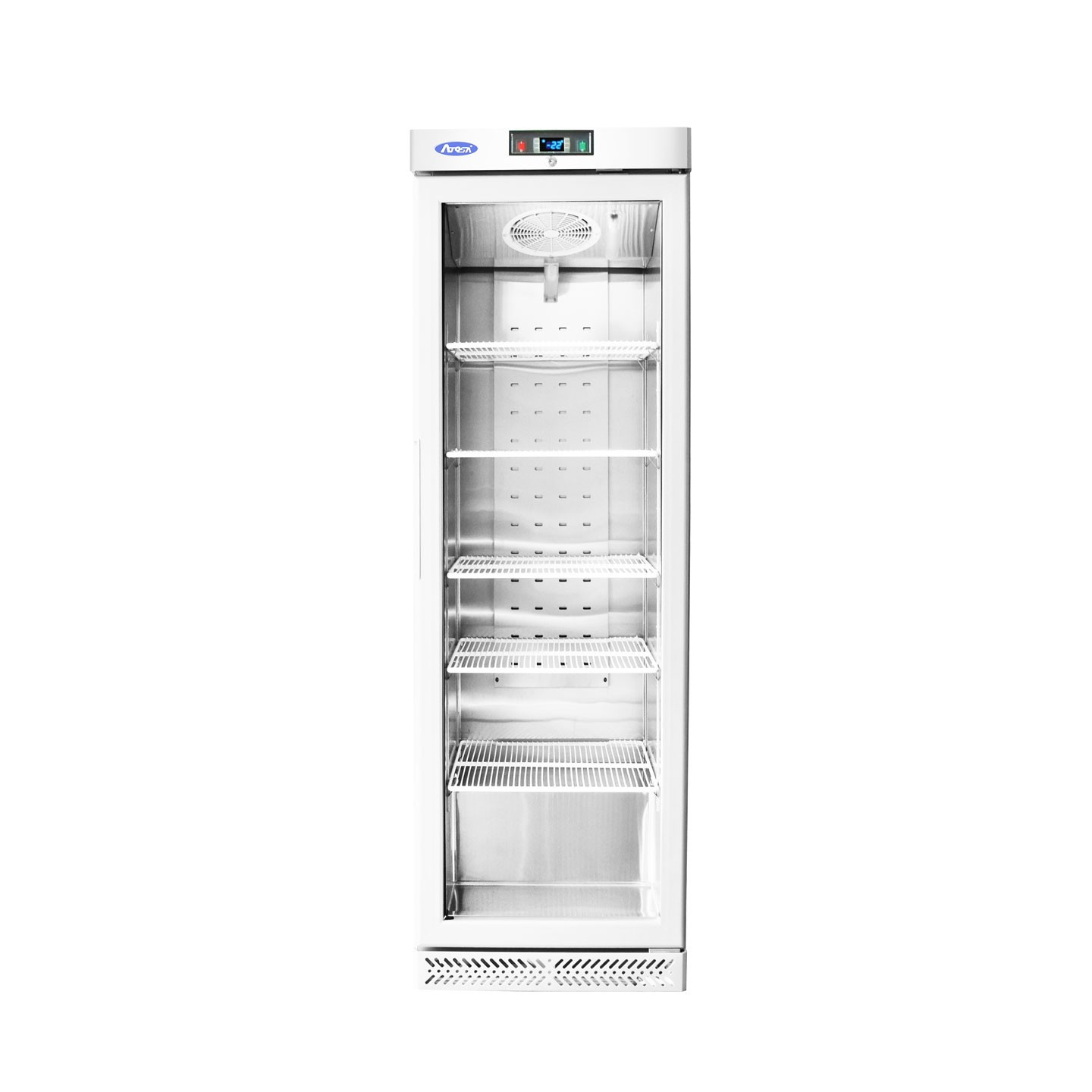 Armoire réfrigérée semi professionnelle vitrée positive 380L Atosa-mondialchr.com
