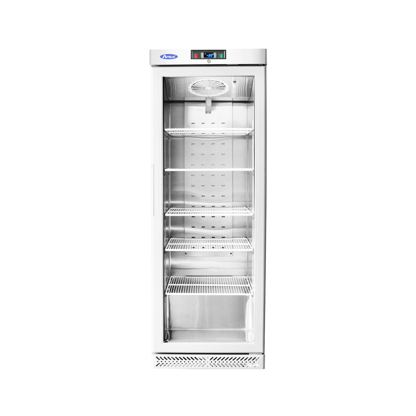 Armoire réfrigérée semi professionnelle vitrée positive 600L Atosa-mondialchr.com