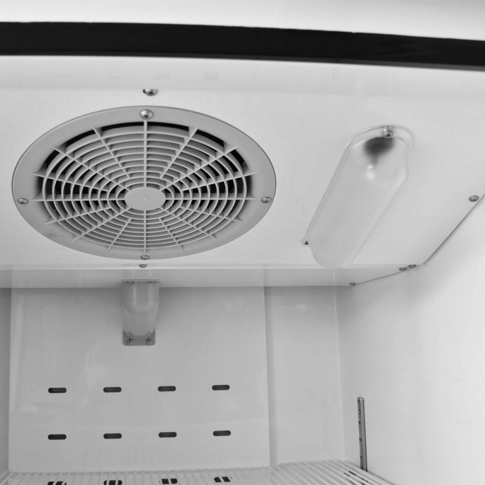 Armoire réfrigérée semi professionnelle vitrée positive 600L Atosa-mondialchr.com
