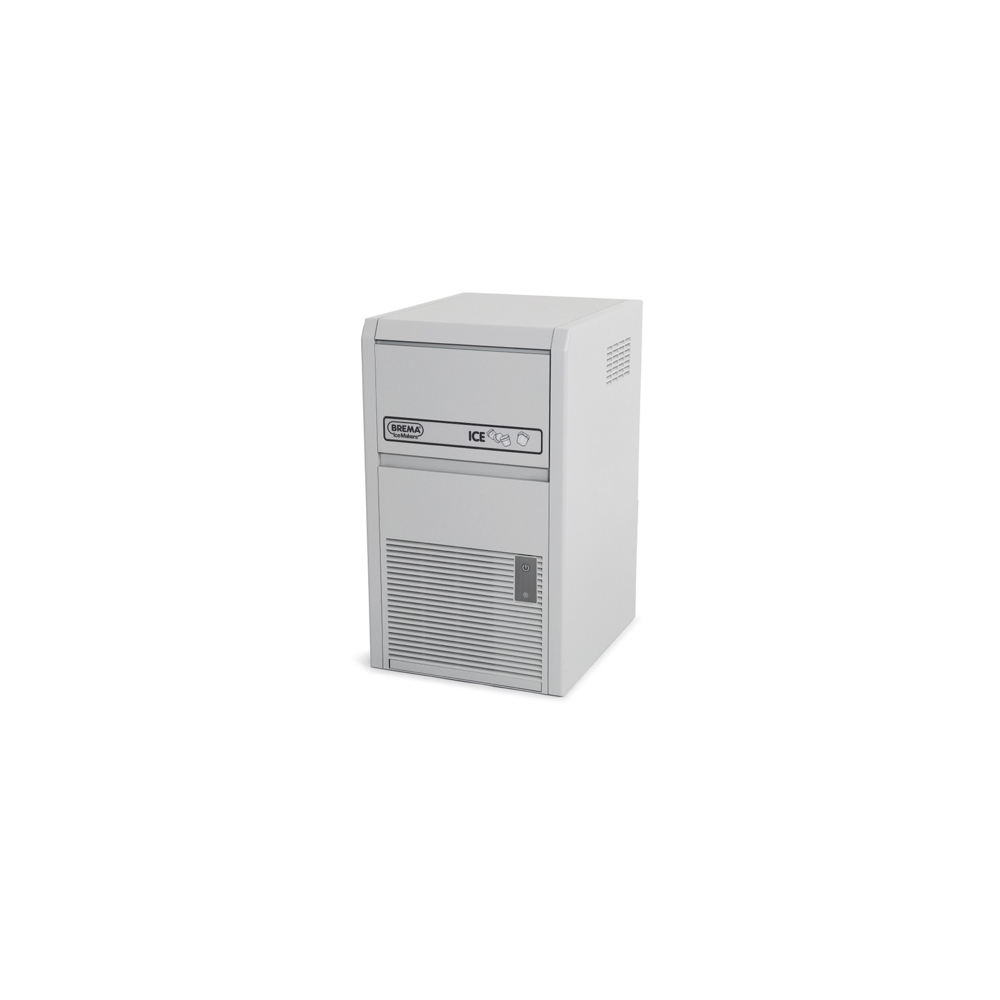 Machine à glaçons pleins 21 kg sur 24h condenseur eau Brema-mondialchr.com