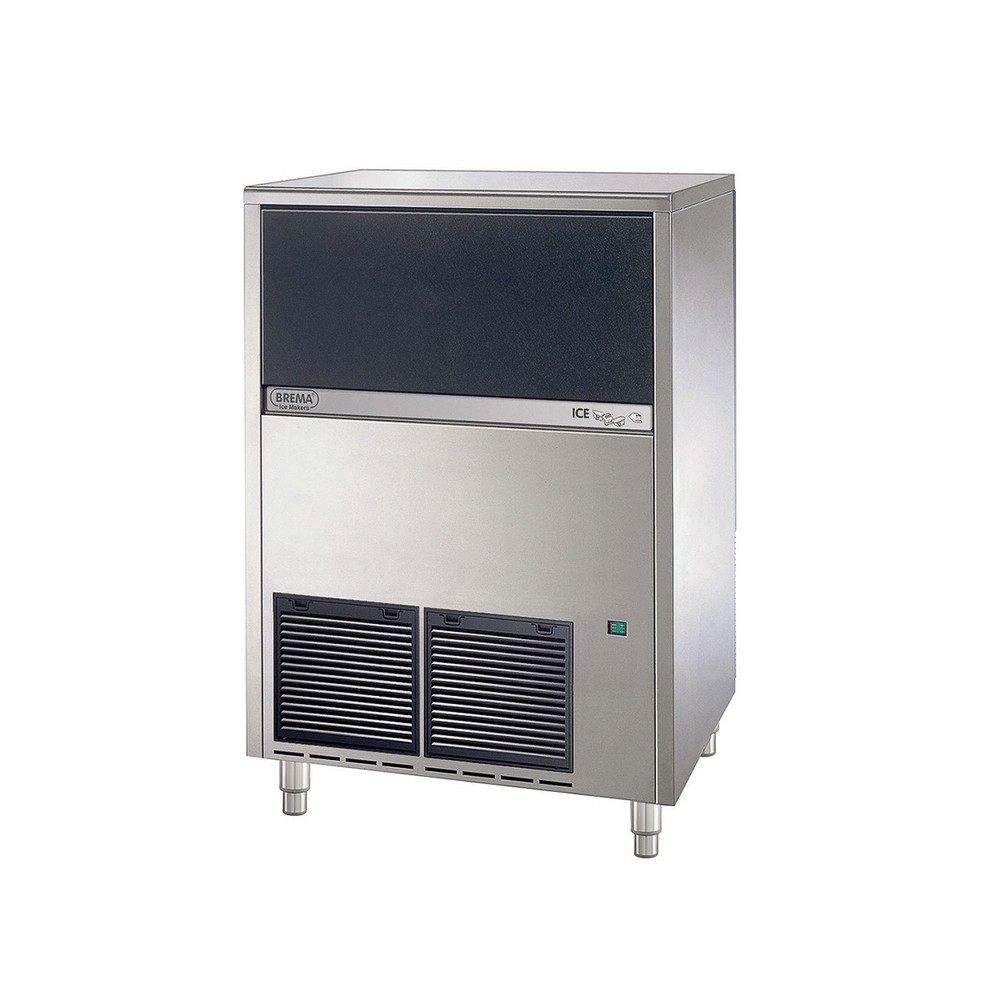 Machine à glaçons pleins 105 kg sur 24h condenseur air Brema-mondialchr.com