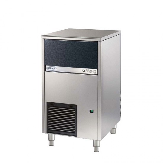 Machine à glaçons pleins 46kg sur 24h condenseur eau Brema-mondialchr.com