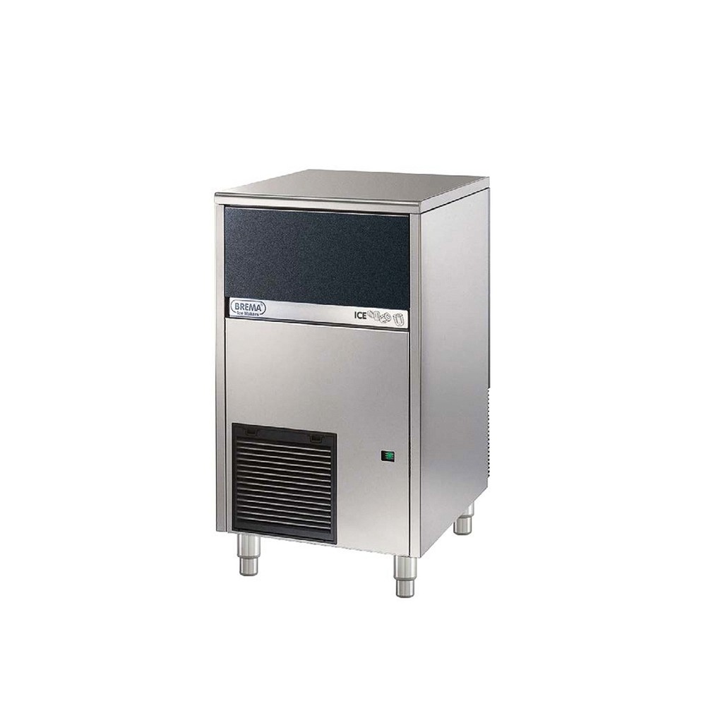 Machine à glaçons pleins 46kg sur 24h condenseur eau Brema-mondialchr.com