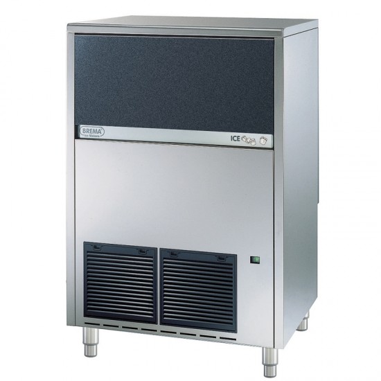Machine à glaçons pleins 93kg sur 24h condenseur eau Brema-mondialchr.com