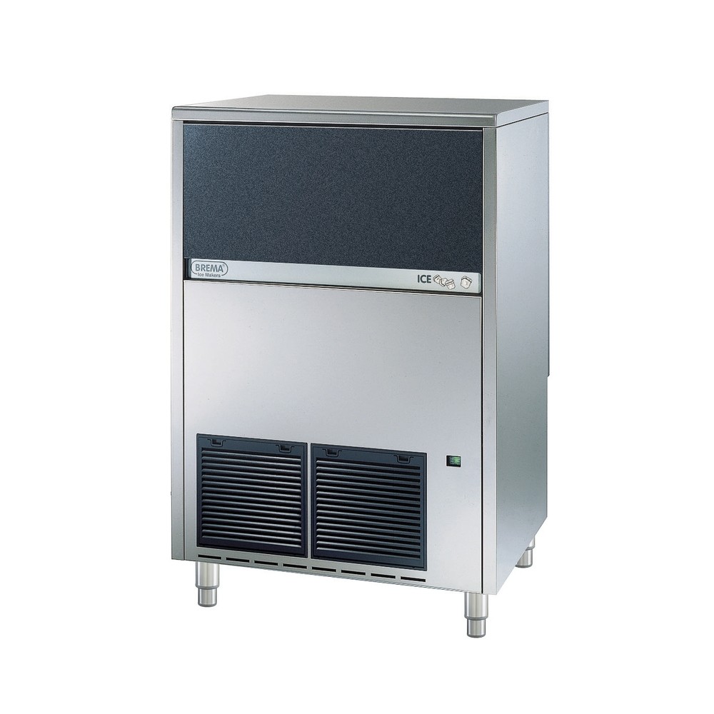 Machine à glaçons pleins 93kg sur 24h condenseur eau Brema-mondialchr.com