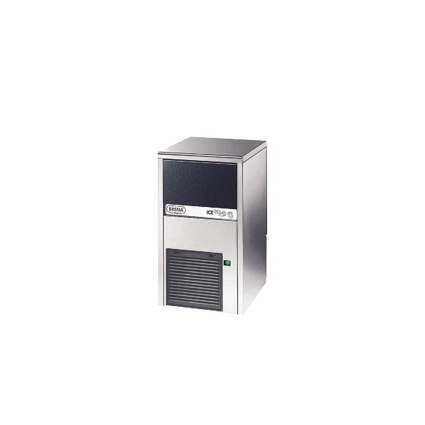 Machine à glaçons creux 22kg sur 24h condenseur air Brema-mondialchr.com