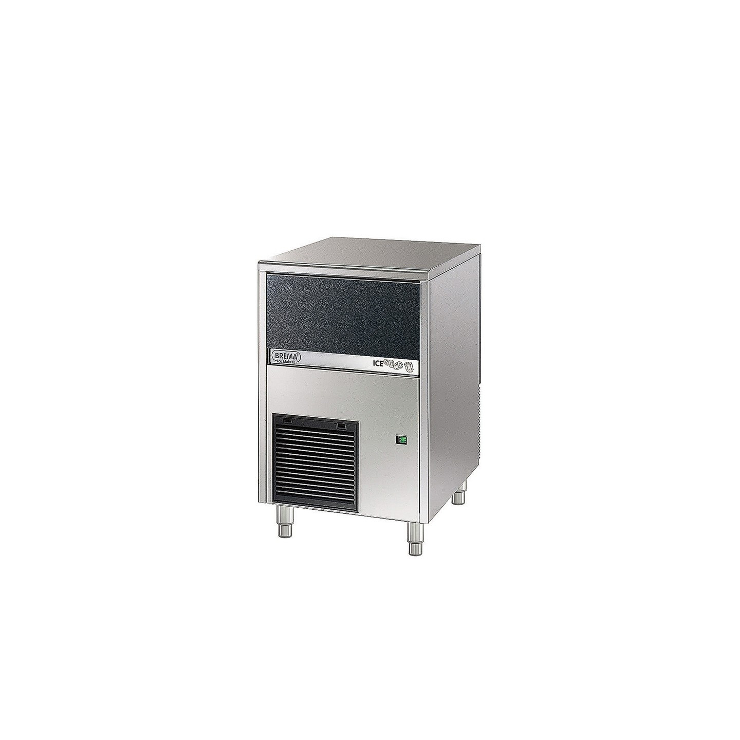 Machine à glaçons creux 40kg réserve 15kg condenseur air Brema-mondialchr.com