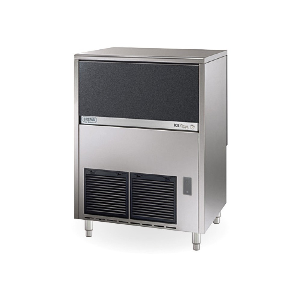 Machine à glaçons pleins 71kg pompe de vidange condenseur air Brema-mondialchr.com