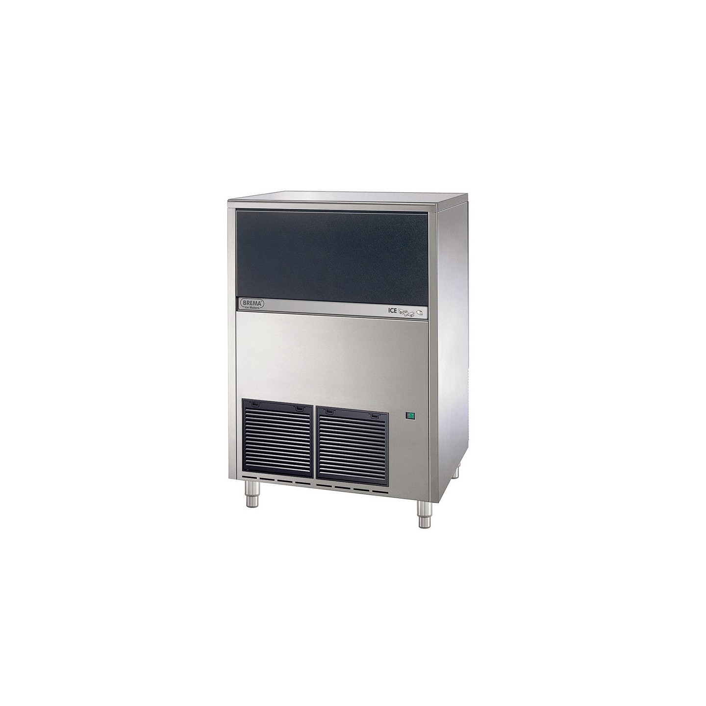 Machine à glaçons cubes 105kg sur 24h condenseur eau Brema-mondialchr.com