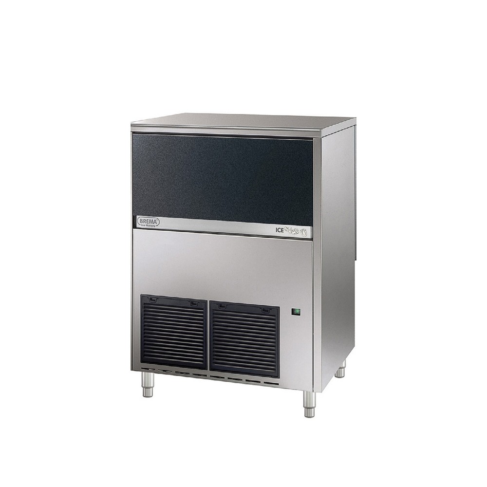 Machine à glaçons creux 75kg sur 24h condenseur eau Brema-mondialchr.com