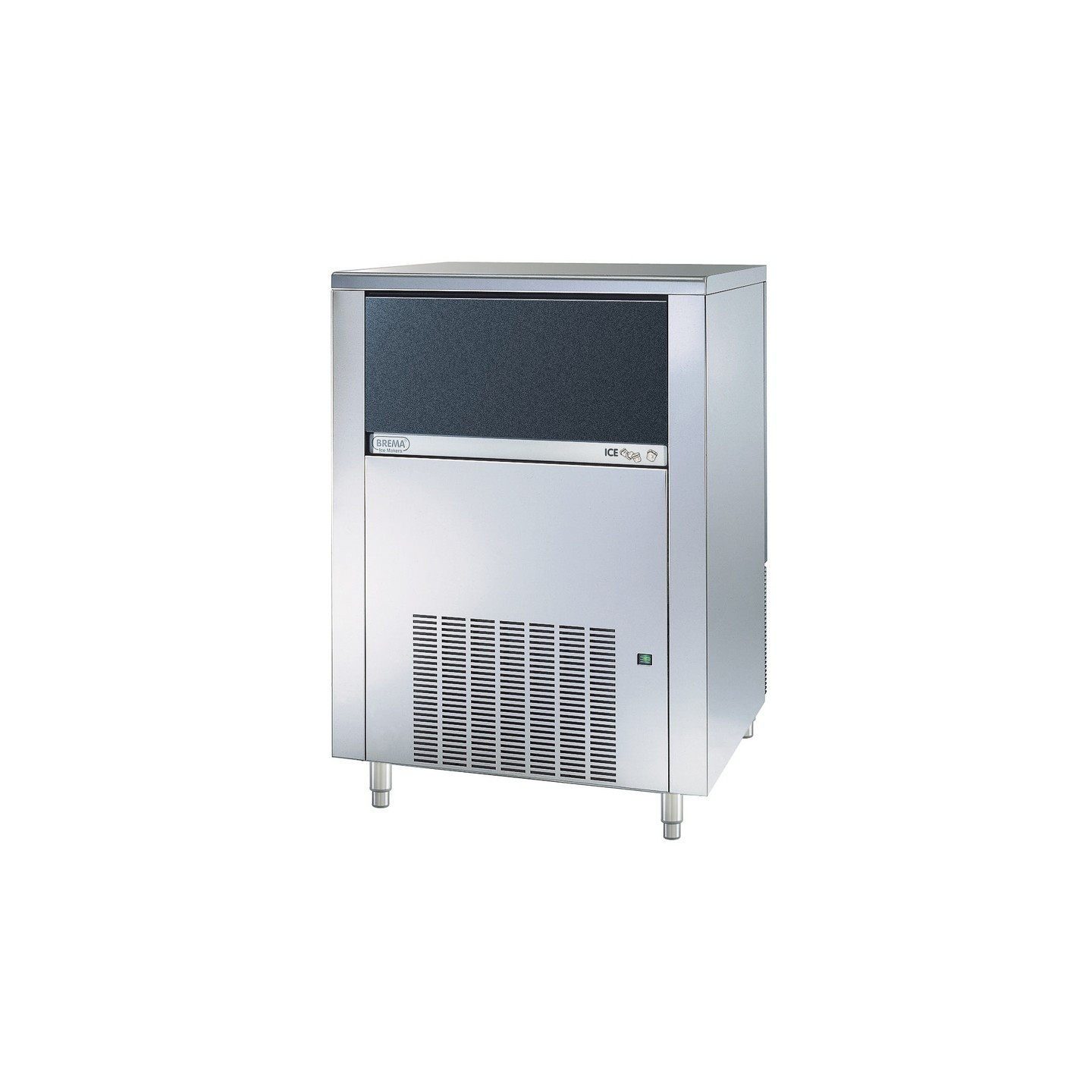 Machine à glaçons pleins 155kg sur 24h condenseur air Brema-mondialchr.com