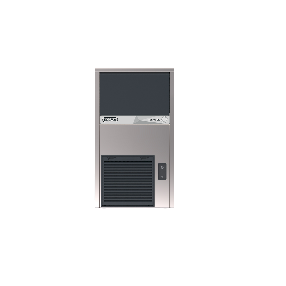 Machine à glaçons pleins 29kg sur 24h condenseur eau Brema-mondialchr.com