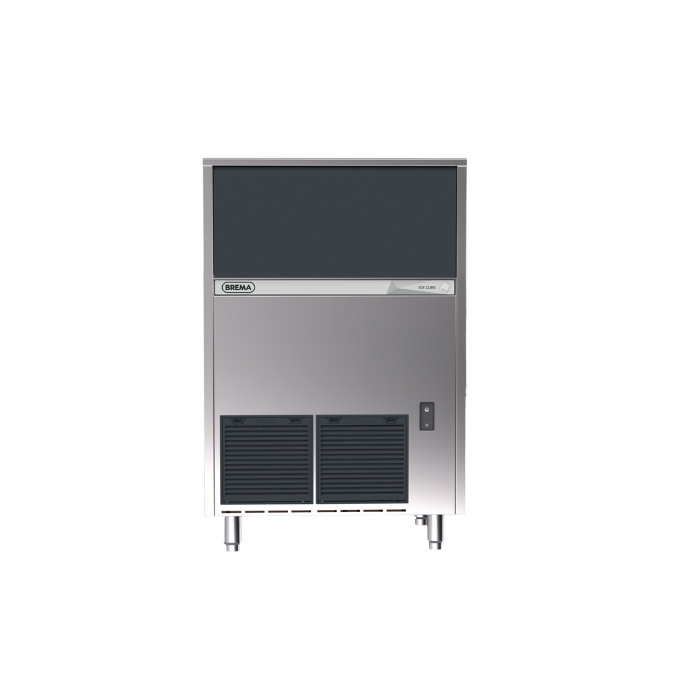 Machine à glaçons pleins 93kg réserve 55kg condenseur eau Brema-mondialchr.com