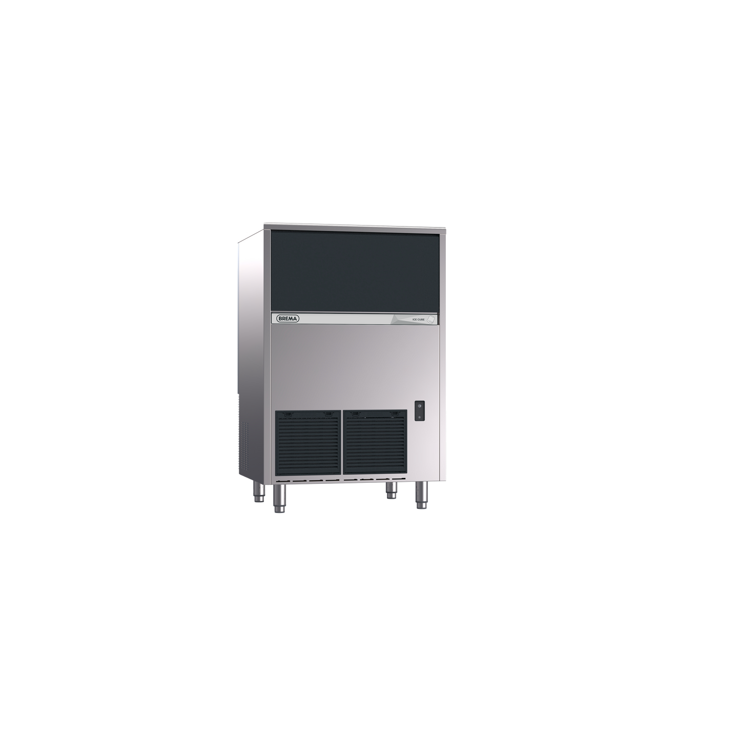 Machine à glaçons pleins 93kg réserve 55kg condenseur air Brema-mondialchr.com