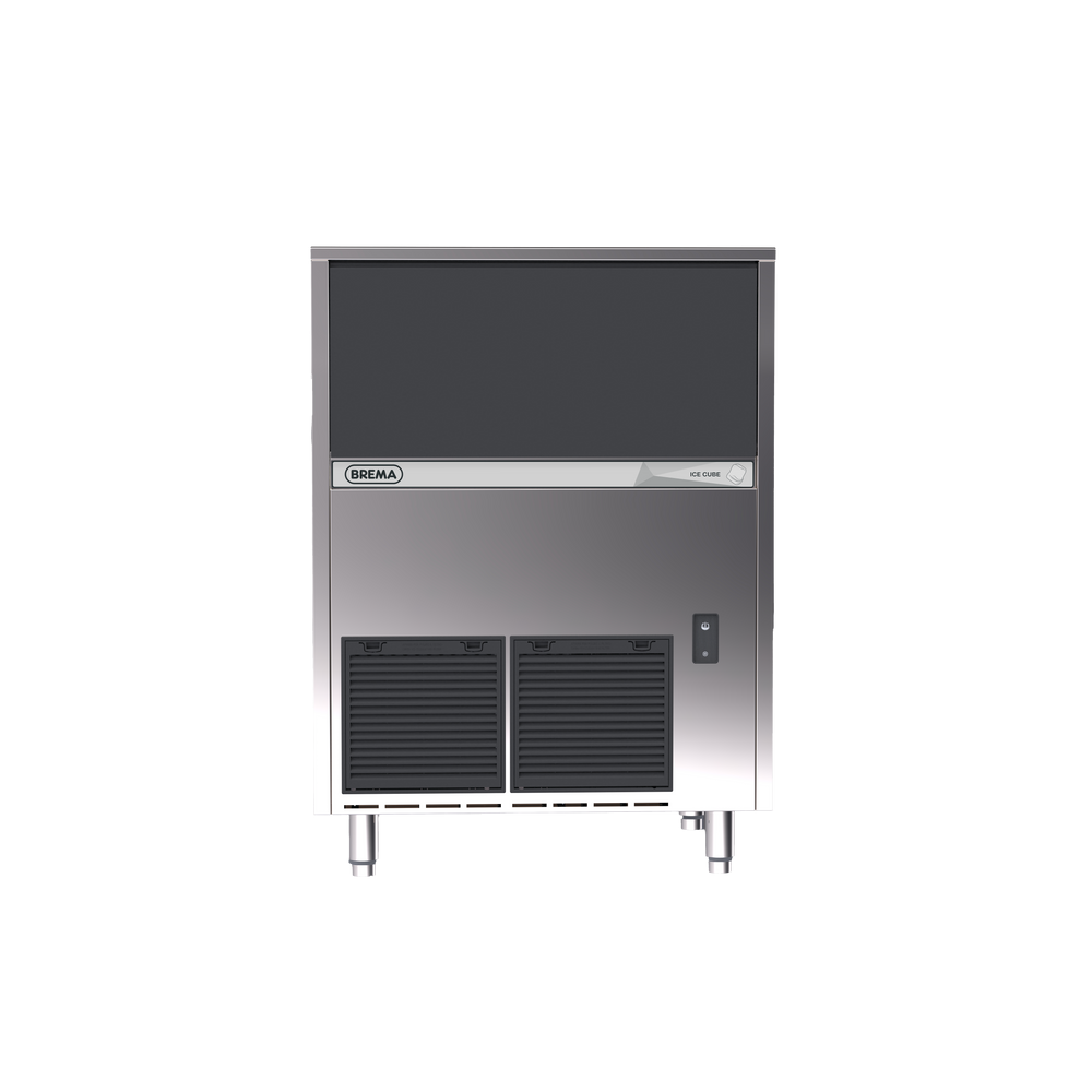 Machine à glaçons pleins 77kg condenseur air pompe de vidange Brema-mondialchr.com