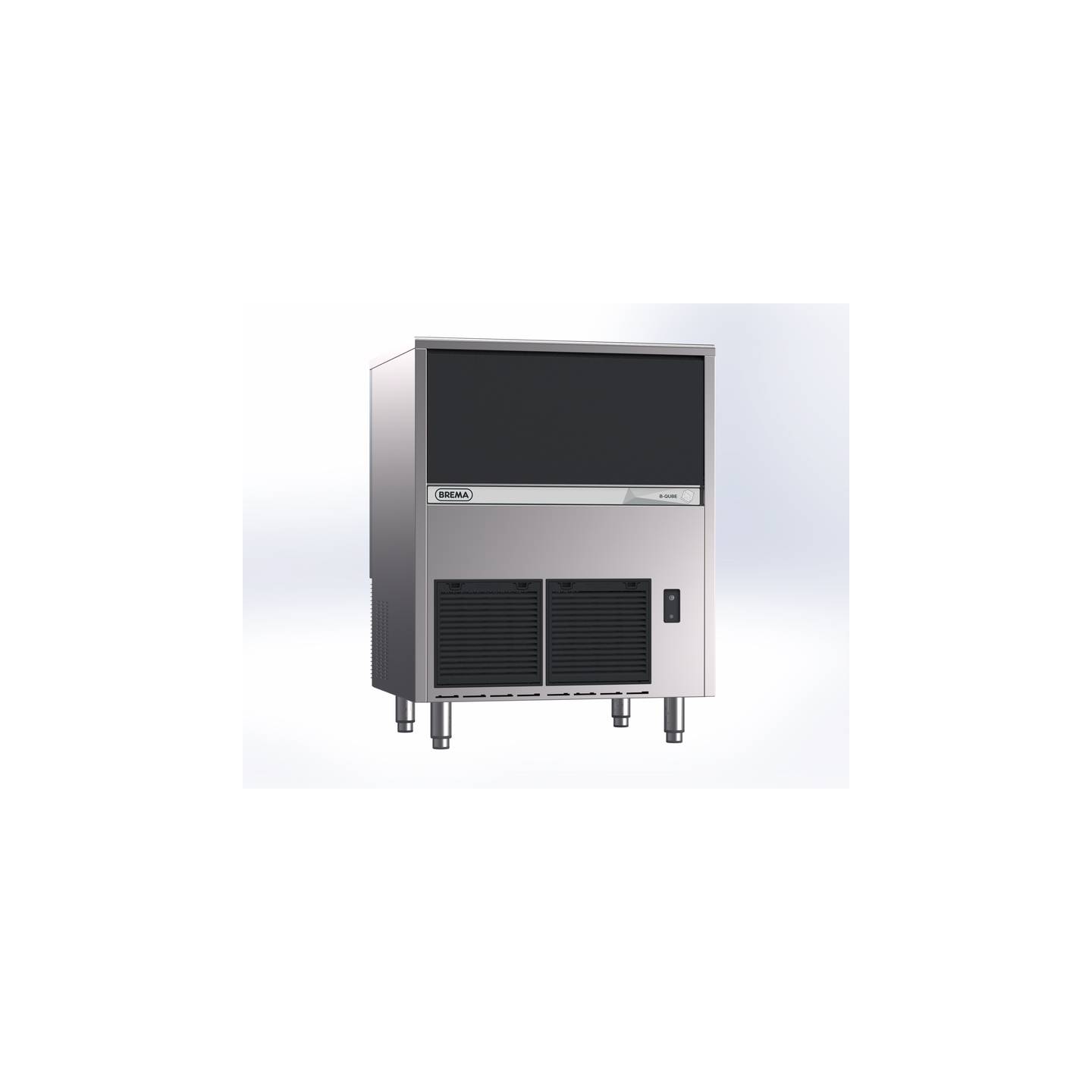 Machine à glaçons pleins BQUBE 71kg condenseur air Brema-mondialchr.com