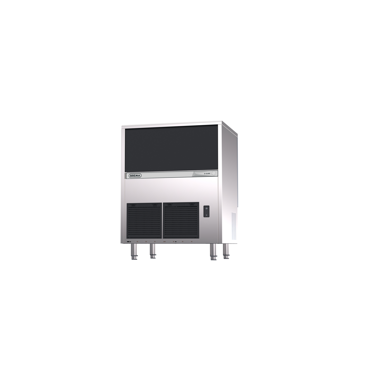 Machine à glaçons pleins BQUBE 71kg condenseur air Brema-mondialchr.com