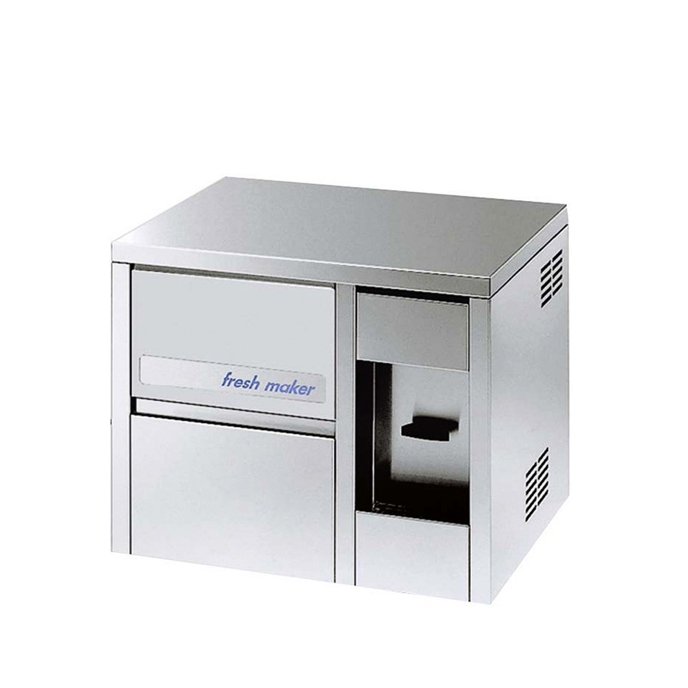 Machine à glaçons 22kg avec distributeur d'eau condenseur eau Brema-mondialchr.com