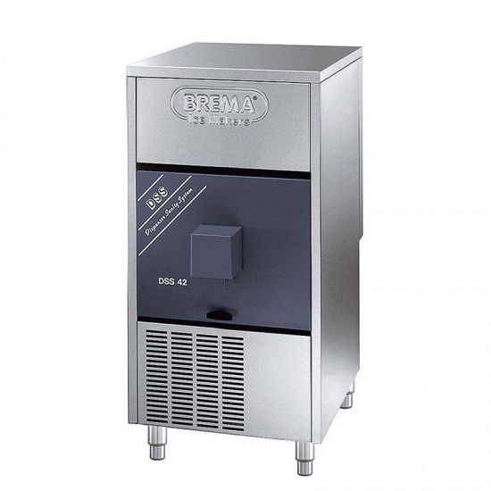 Distributeur automatique de glaçons 44kg condenseur eau Brema-mondialchr.com